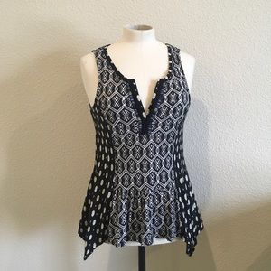Anthropologie sleeveless top